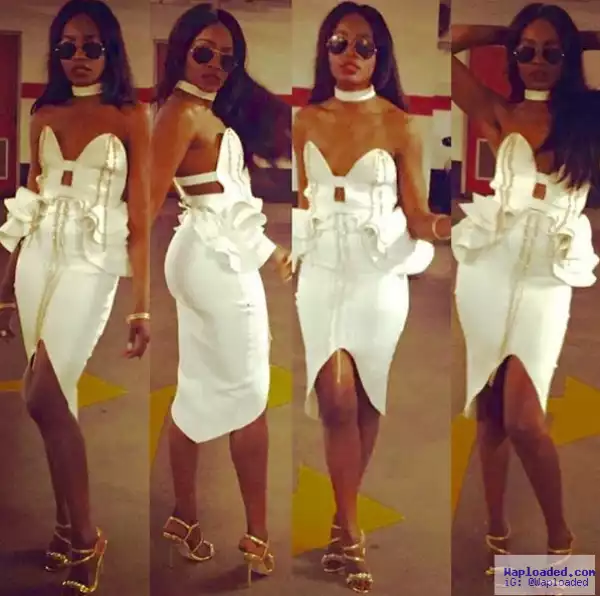 Photos: Seyi Shay fierce in White GT two-piece